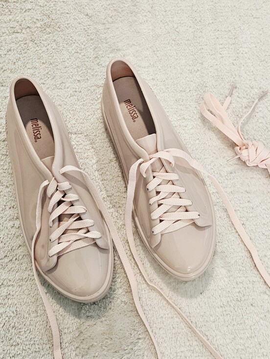 Melissa Shoes - Melissa Rubber Pink Sneakers Size 8 Preppy Feminine Summer Y2K Coquette Girl